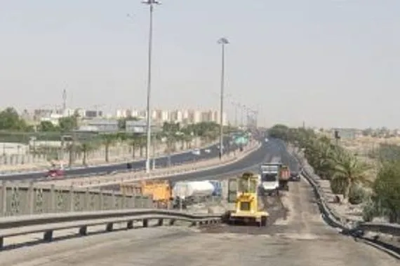 قطع الجسر العنكبوتي بالدورة لأغراض الصيانة