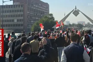 تظاهرة جديدة للتدريسين تتجه نحو مجلس الوزراء وسط بغداد للمطالبة بالمخصصات شفق نيوز