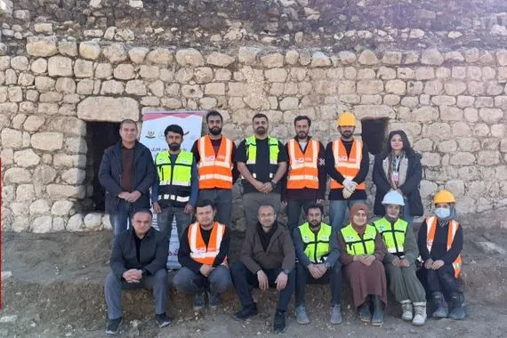 المباشرة بأعمال صيانة وتأهيل ستة مواقع أثرية في دهوك صور شفق نيوز