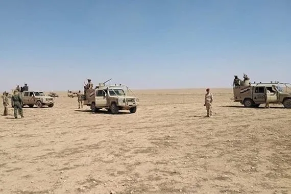 الحشد الشعبي يطيح بارهابيين اثنين بكمين في الانبار