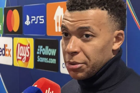 تصريح ناري مبابي ينفجر بعد الهزيمة ضد بنفيكا